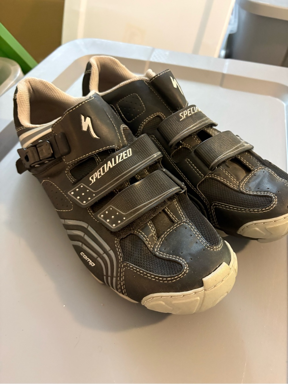 Specialized Comp MTB Cycling spin Shoes SPD Clipless Black EU 44.5 US Men’s 11